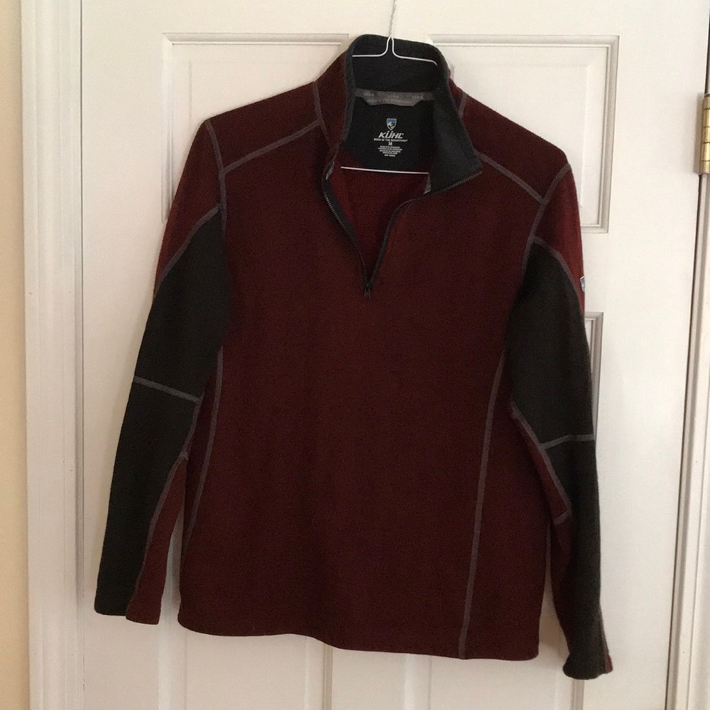 Kuhl, fleece, jacket, long sleeve, 3/4 zip up